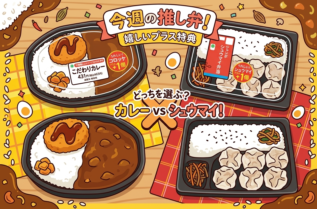 ファミマ「いちばんチャレンジ」で人気弁当2品が価格据え置きで増量!8月25日から