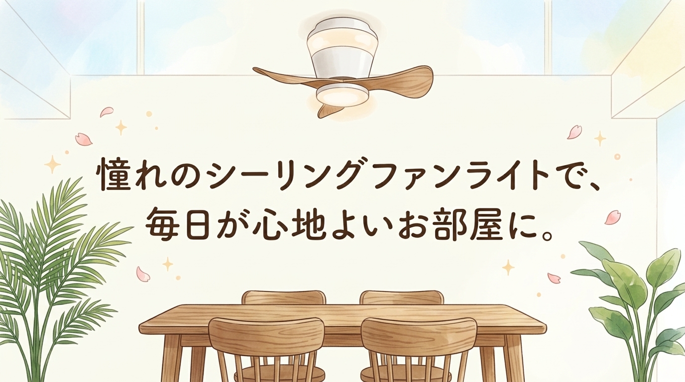シーリングファンライトLYF129を徹底解説!機能と選び方